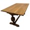 Extendable Refectory Dining Table in Oak, 1900, Image 12