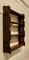 Arts and Crafts Wall Hanging Bookshelf in Walnut, 1900, Image 3