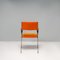 Orange Velvet Carver Dining Chairs attributed to Tom Faulkner, Vienna, 2010s, Set of 10, Image 7
