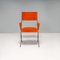 Orange Velvet Carver Dining Chairs attributed to Tom Faulkner, Vienna, 2010s, Set of 10 5