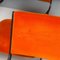 Orange Velvet Carver Dining Chairs attributed to Tom Faulkner, Vienna, 2010s, Set of 10 8