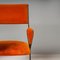 Orange Velvet Carver Dining Chairs attributed to Tom Faulkner, Vienna, 2010s, Set of 10 13