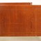 Italienisches Vintage Doppelbett aus lackiertem Eichenfurnier, 1950er 5