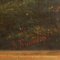 Artista della scuola inglese, Paesaggio con edifici e animali, metà XIX secolo-1900, olio su tela, con cornice, Immagine 7