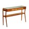 Vintage Italian Console Table in Beech, 1950s 1