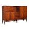 Vintage Italian Highboard in Jacaranda Veneer, 1960s 1