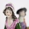 Figurines en Porcelaine Polychrome, Set de 2 7