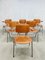 Vintage Stackable Chairs by Kho Liang Ie, 1950s, Set of 6, Image 3