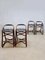 Tabourets de Bar Vintage en Bambou, Danemark, 1970s, Set de 4 5