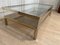 Mid-Century Brass, Chrome, and Glass Showcase Coffee Table, 1970s 7