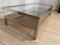 Mid-Century Brass, Chrome, and Glass Showcase Coffee Table, 1970s, Image 7