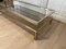Mid-Century Brass, Chrome, and Glass Showcase Coffee Table, 1970s 8
