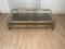 Mid-Century Brass, Chrome, and Glass Showcase Coffee Table, 1970s 12