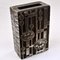 Brutalist Rectangular Steel Vase attributed to Olaf Joff Norway, 1970s 2