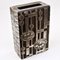 Brutalist Rectangular Steel Vase attributed to Olaf Joff Norway, 1970s 3