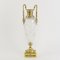 French Empire Glass Vase with Bronze Monitor, 1800s 7