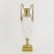 French Empire Glass Vase with Bronze Monitor, 1800s, Image 7