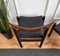Italian Upholstered Walnut Dining Chairs, 1950s, Set of 6, Image 5