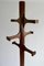 Sculptural Wooden Coat Stand attributed to Giuseppe Rivadossi, Italy, 1970s, Image 9