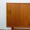 Scandinavian Modern Teak Sliding Door Credenza attributed to Nils Jonsson for Troeds Sweden, 1960s 3