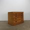 Vintage Brown Pine Chest of Drawers 4