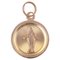 French 19th Century 18 Karat Rose Gold Baptismal Medal 1