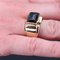 Finland Spectrolite 18 Karat Yellow Gold Signet Ring, 1950s, Image 12