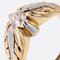 20th Century Diamond 18 Karat Yellow Gold Platinum Bangle Ring, 1890s 9