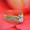 20th Century Diamond 18 Karat Yellow Gold Platinum Bangle Ring, 1890s 13