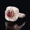 French Spessartite Garnet 18 Karat Rose Gold Ring, 1960s, Image 7