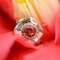 French Spessartite Garnet 18 Karat Rose Gold Ring, 1960s, Image 13