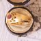 Vintage 18k Yellow Gold Aquamarine and Pink Tourmaline Ring, 60s 8