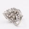 Vintage 18k White Gold & Diamond Ring, 1960s, Image 5