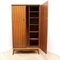 Vintage Gents Wardrobe in Teak and Walnut by Alfred Cox, 2010, Image 2