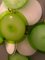 Apliques de cristal de Murano verde y blanco de Vistosi, años 70. Juego de 2, Imagen 6