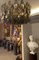 Moderner Murano Grauer Rauchglas Kronleuchter aus Poliedri Glas, 1990er 7