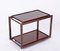 Italian Serving Bar Cart in Teak and Metal by Frattini for Cassina, 1950 12