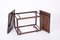 Italian Serving Bar Cart in Teak and Metal by Frattini for Cassina, 1950 16