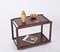 Italian Serving Bar Cart in Teak and Metal by Frattini for Cassina, 1950, Image 7