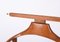 Mid-Century Italian Valet Stand in Beechwood and Brass by Fratelli Reguitti, 1960s, Image 7