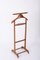 Mid-Century Italian Valet Stand in Beechwood and Brass by Fratelli Reguitti, 1960s, Image 12
