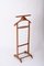 Mid-Century Italian Valet Stand in Beechwood and Brass by Fratelli Reguitti, 1960s 6