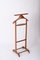 Mid-Century Italian Valet Stand in Beechwood and Brass by Fratelli Reguitti, 1960s, Image 6