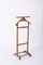 Mid-Century Italian Valet Stand in Beechwood and Brass by Fratelli Reguitti, 1960s 2