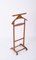 Mid-Century Italian Valet Stand in Beechwood and Brass by Fratelli Reguitti, 1960s 10