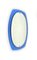 Mid-Century Wall Mirror in Blue Glass attributed to Veca, Italy, 1970s 2