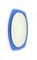 Mid-Century Wall Mirror in Blue Glass attributed to Veca, Italy, 1970s, Image 2
