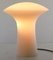 Lámpara de mesa en forma de hongo de vidrio lechoso, Imagen 10