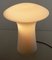 Lámpara de mesa en forma de hongo de vidrio lechoso, Imagen 7