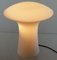 Milk Glass Mushroom Table Lamp 8